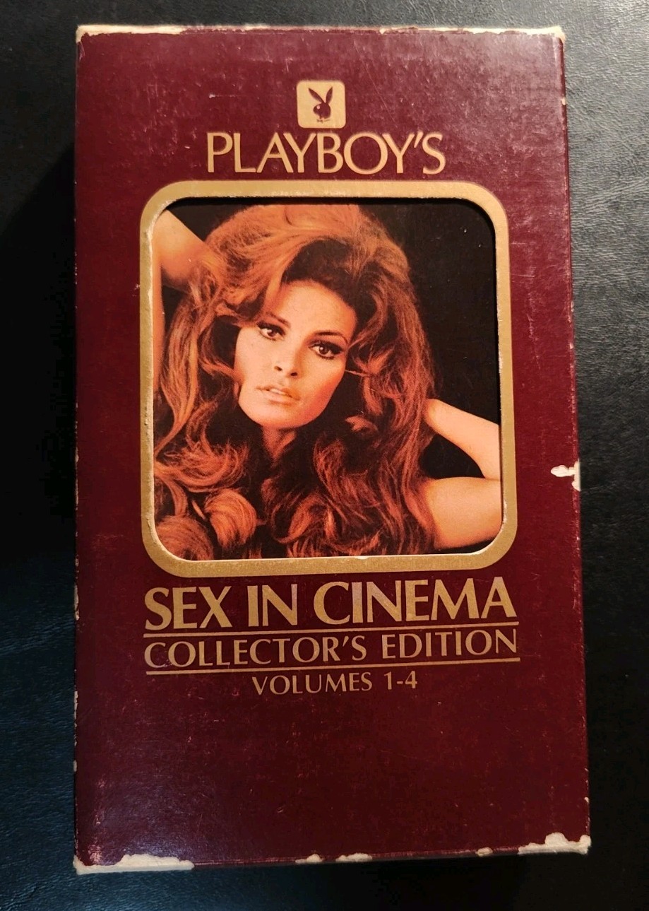 Vintage Box Set: Playboy’s “Sex In Cinema” Paperbacks Vol 1-4 (1971-1974) .