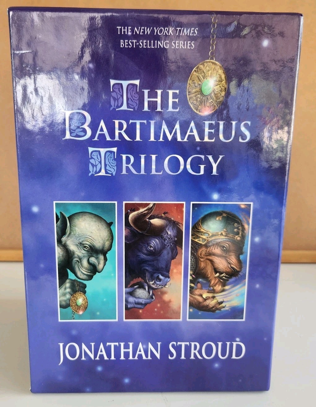 The Bartimaeus Trilogy 3 Book Box Set Hardcover Jonathan Stroud Rare