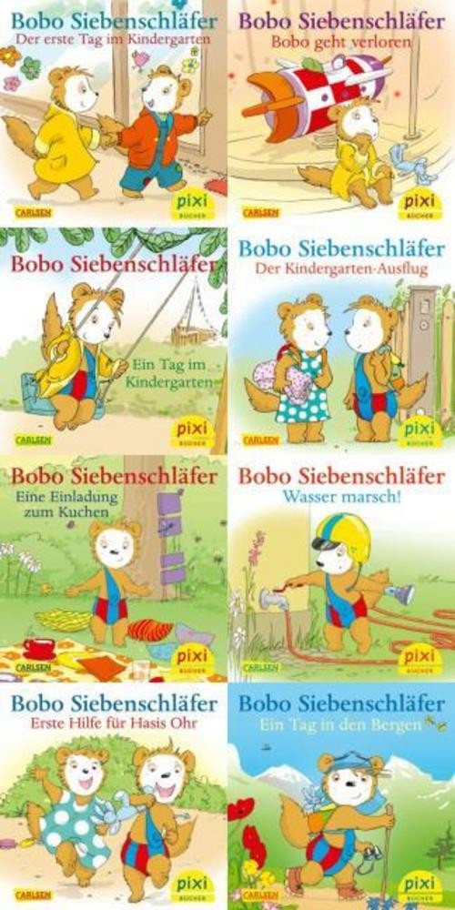 Pixi-Box 282: Neues von Bobo Siebenschläfer (8×8 Exemplare) Markus Osterwal