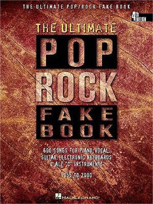 The Ultimate Pop/Rock Fake Book: C Edition (Paperback or Softback)