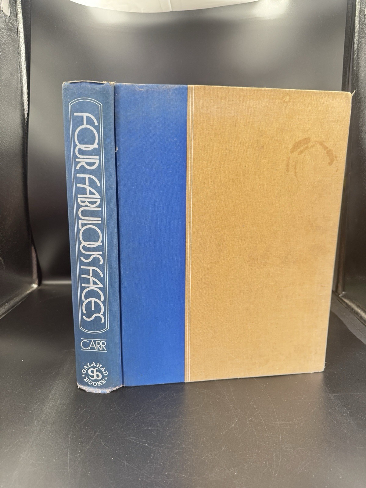 Four Fabulous Faces Larry Carr 1970 Hardcover Glamour Hollywood Photo Book