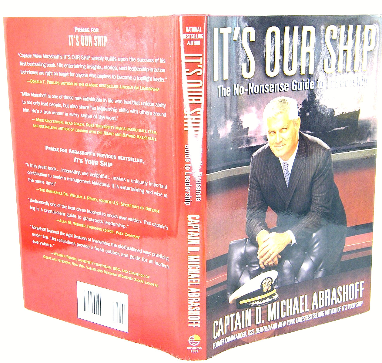 It’s Our Ship by Captain D. Michael Abrashoff 2008 Signed HC VG