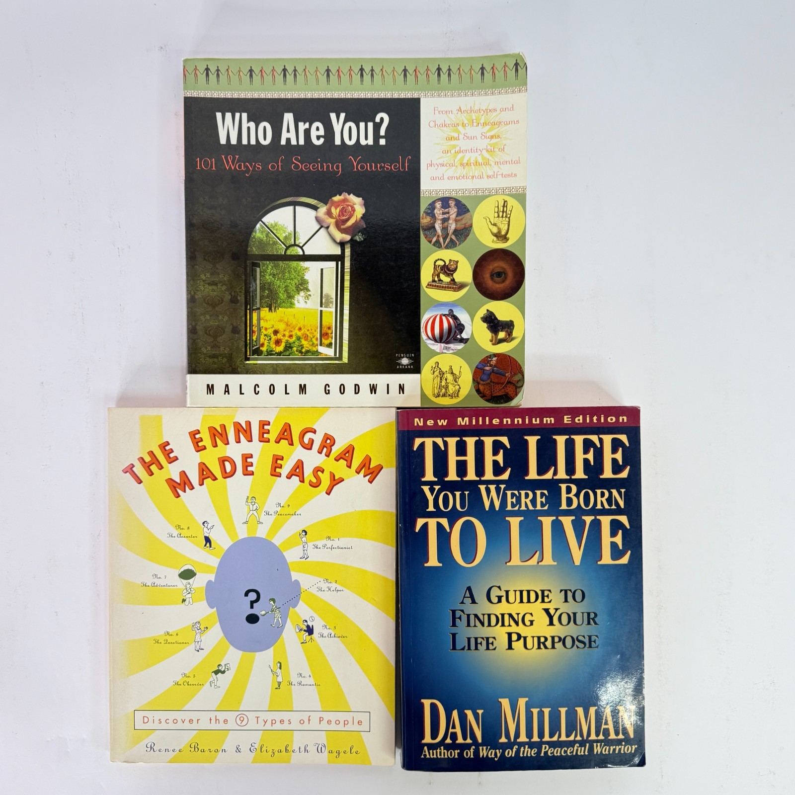 Lot 3 Personality / Self-Discovery PB Set Enneagram Life Purpose Millman