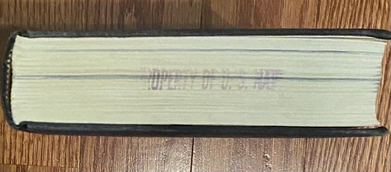 Marked as: “PROPERTY OF US NAVY” – A Bridge Too Far – Cornelius Ryan HC DJ FE J3