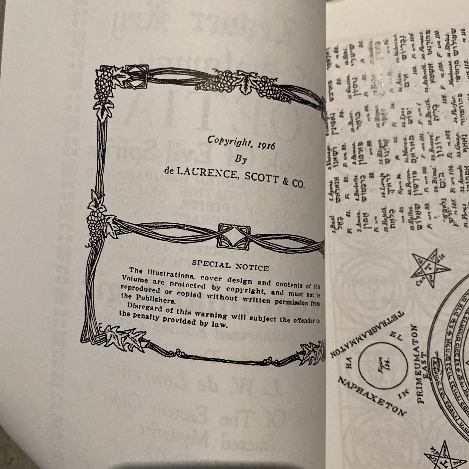 Lesser Key of Solomon Goetia : The Book of Evil Spirits by L. W. de Laurence