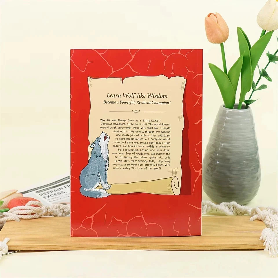 The Wolf Code Cultivate Wolf Spirit Growth Mindset Children’s Book English