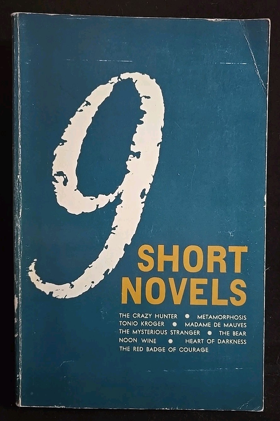 “9 Short Novels” Editors Ludwig and Perry 1966 2nd edition paperback