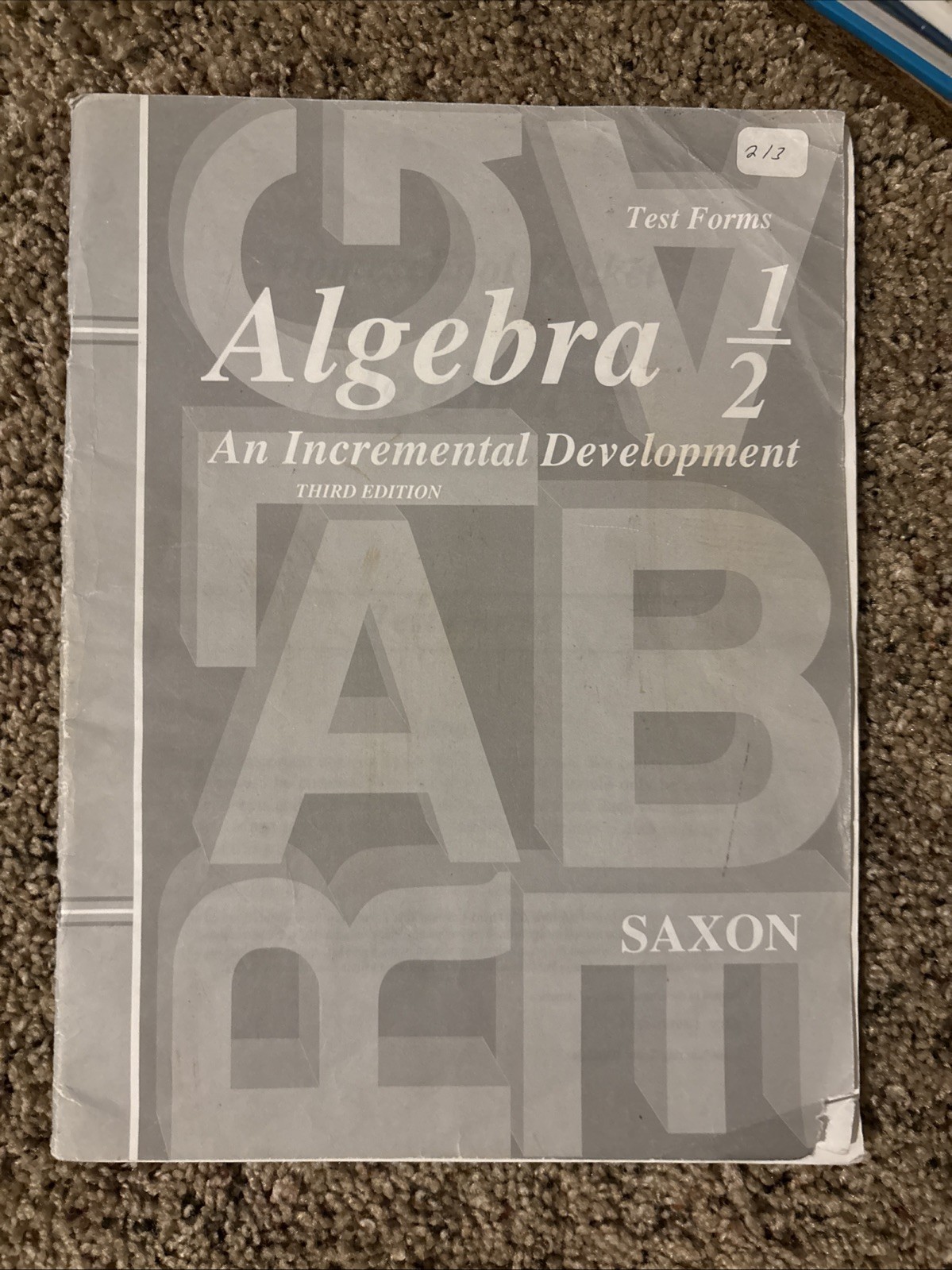 Algebra 1-2 by John Saxon (Hardcover)