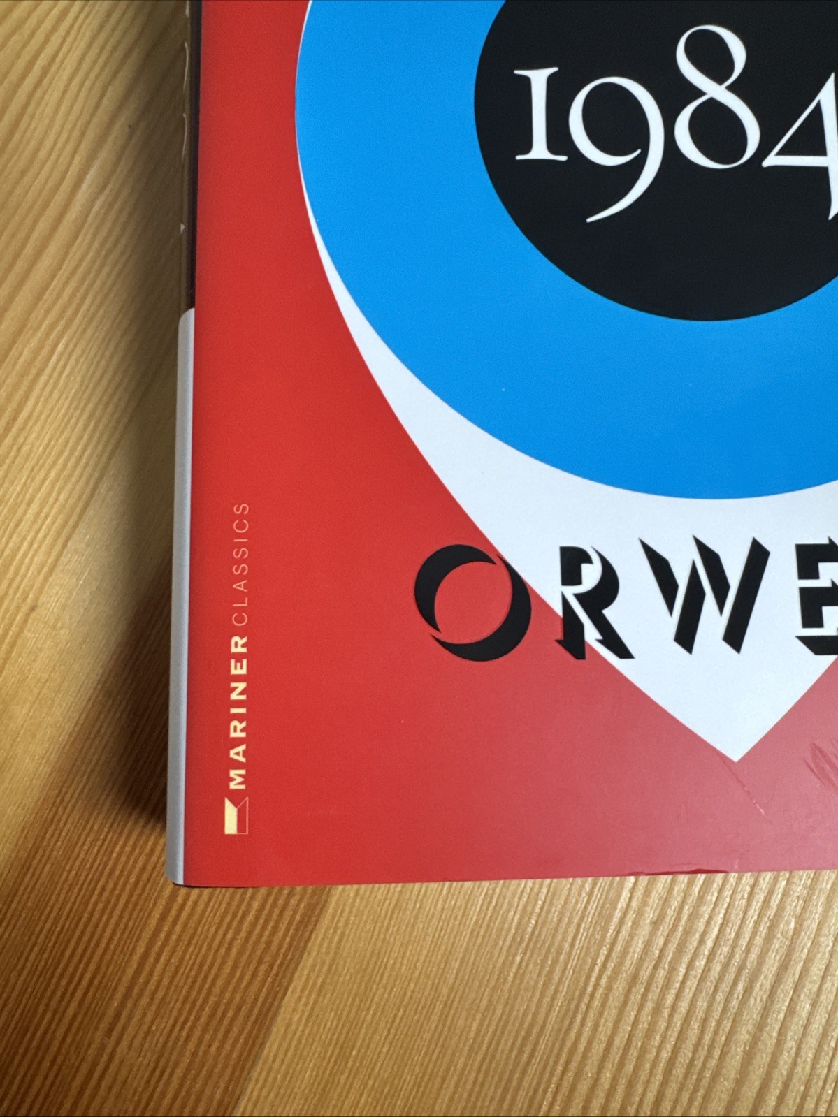 Houghton Mifflin Harcourt 1984 by George Orwell Hardcover 2017 Dystopian Fiction