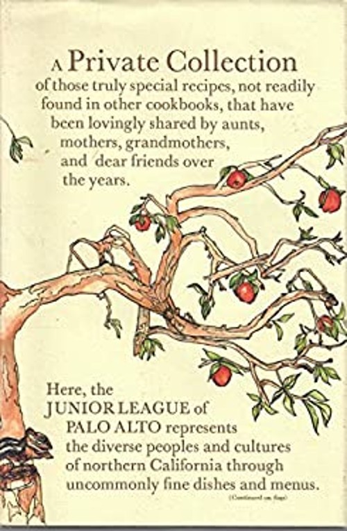 A Private Collection Hardcover Junior League of Palo Alto Staff