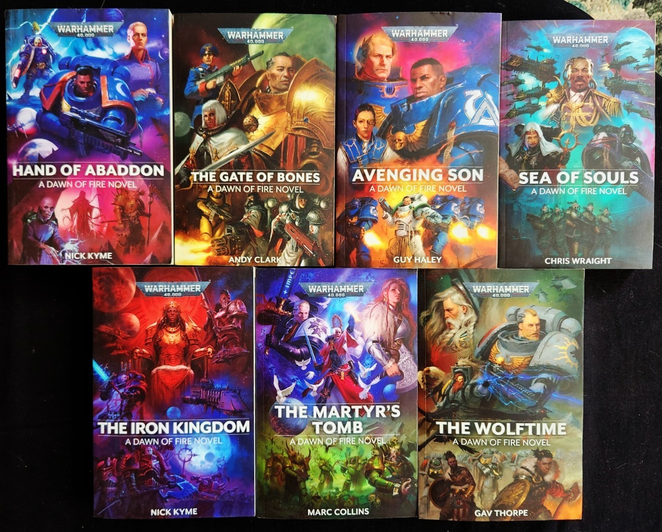 Lot 7 TPB~WARHAMMER 40,000 40K: DAWN OF FIRE # 1-3, 5-8~Black Library~Like New