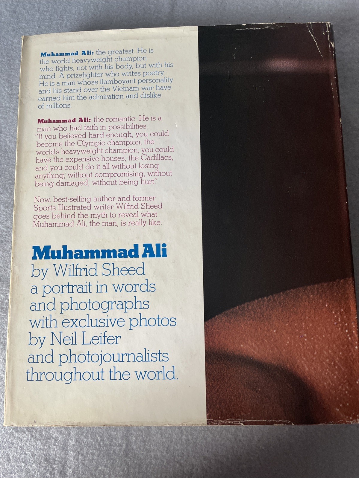 Muhammad Ali: A Portrait in Words and Photographs by Wilfrid Sheed ** Read**