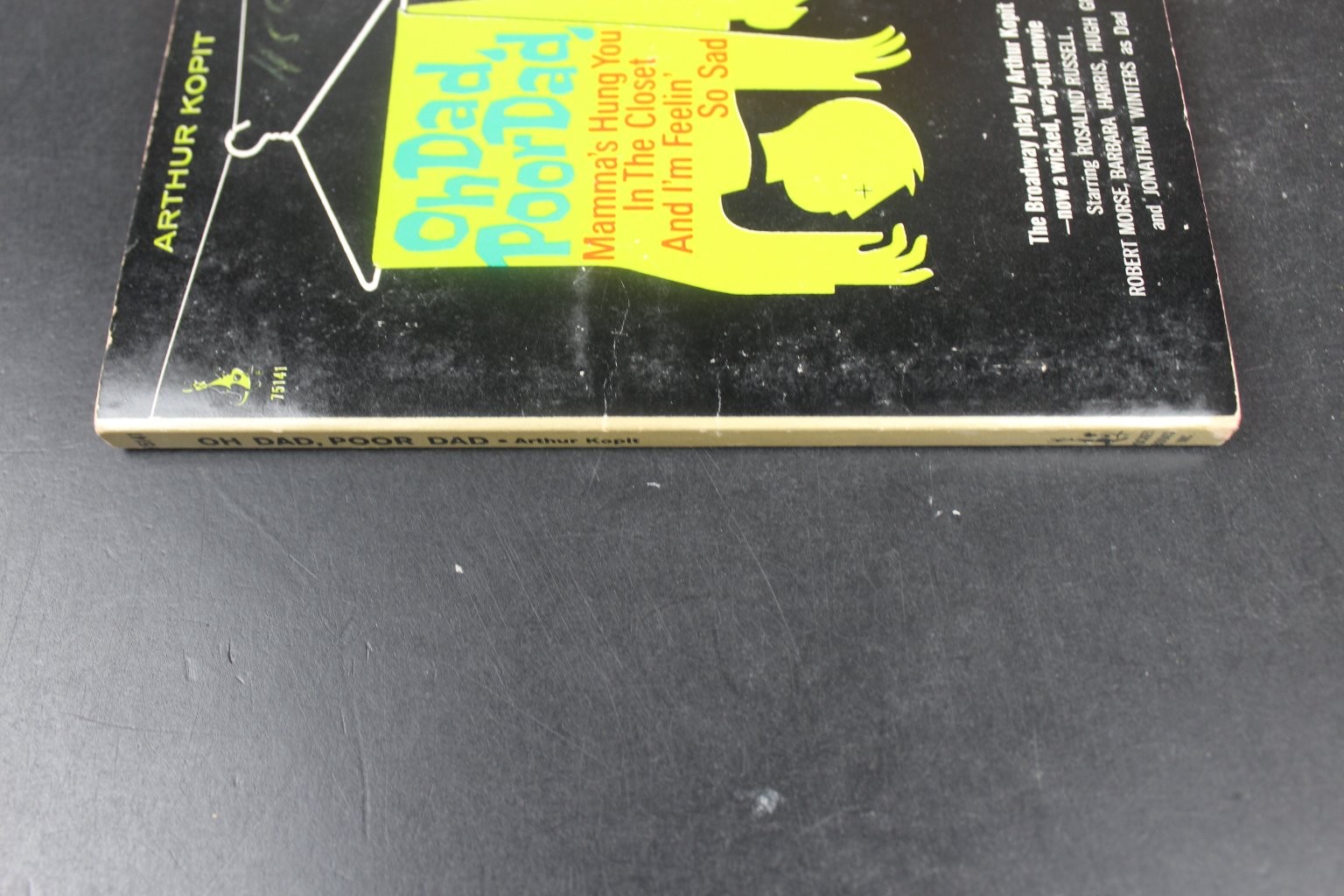 Oh Dad, Poor Dad Arthur Kopit 1966 1st Printing Pocket Book Play Drama PB