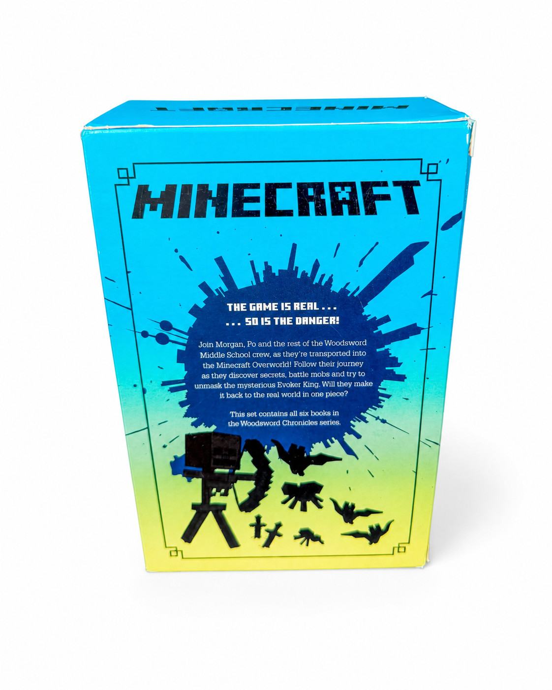 Minecraft The Woodsword Chronicles Collection Complete 6 Book Box Set Mojang