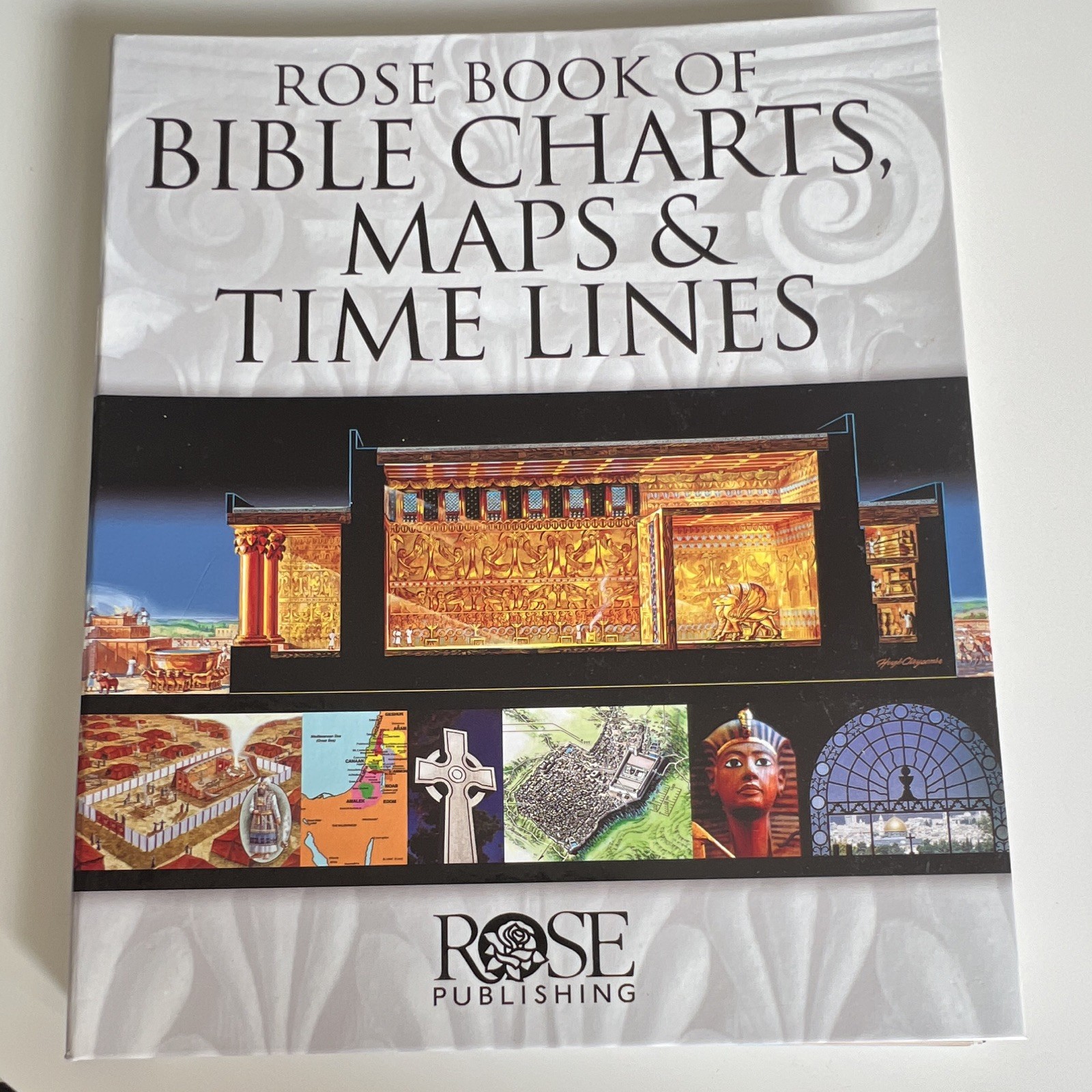 Rose Publishing Rose Book of Bible Charts, Maps & Time Lines Spiral Bound 2005