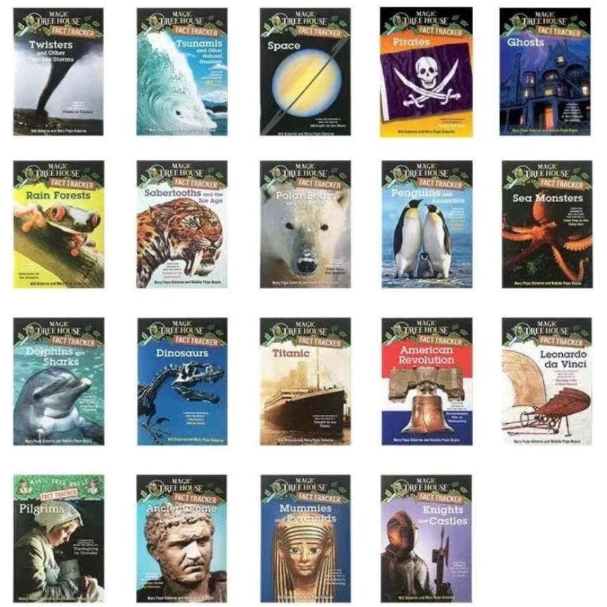 Magic Tree house Fact Tracker Series Collection 44 Books by Mary Pope Osborne