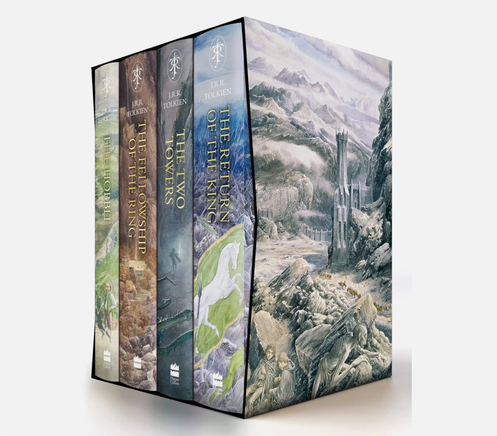 The Hobbit & The Lord of the Rings Illustrated by Alan Lee Box Set F