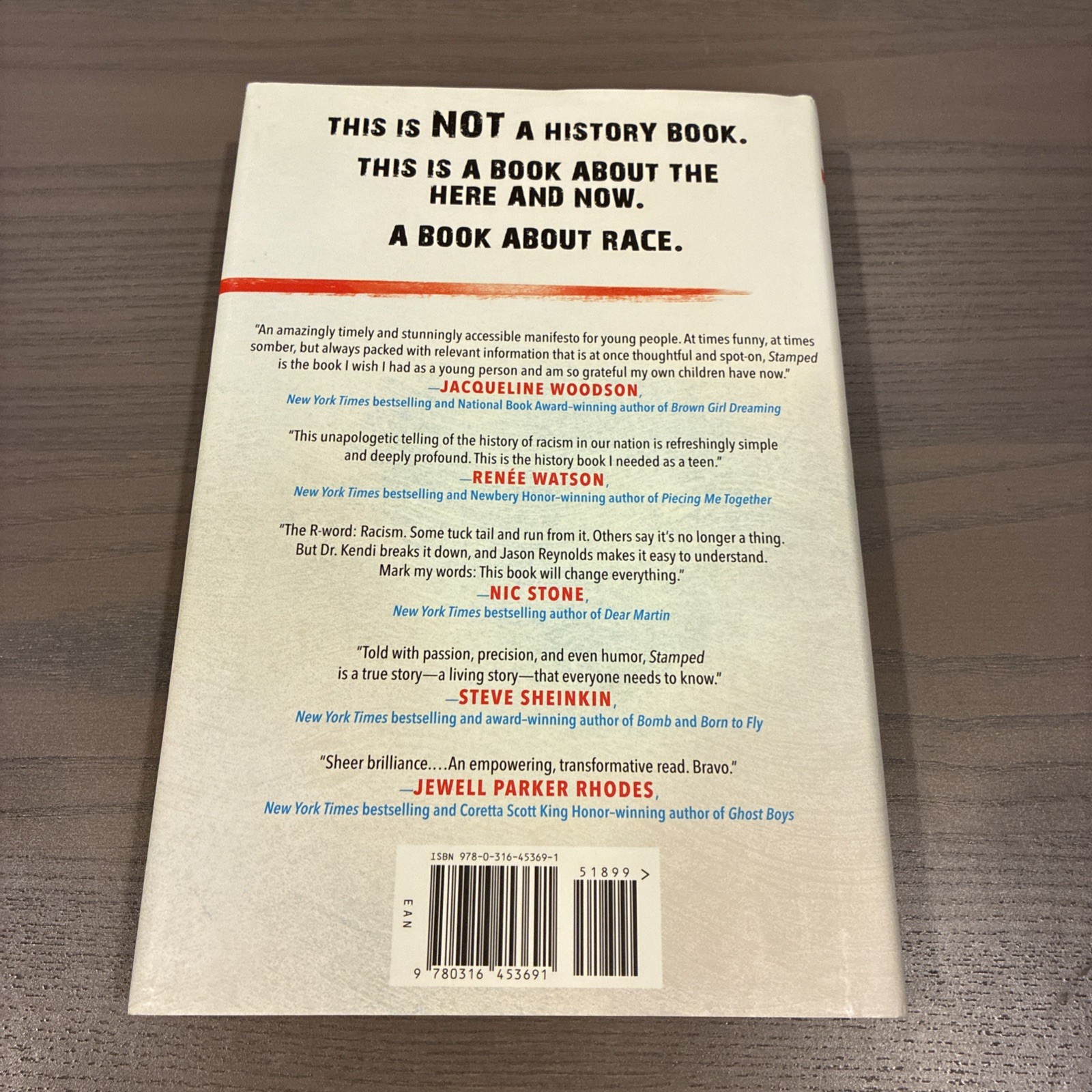 Stamped: Racism, Antiracism, and You By Jason Reynolds & Ibram X Kendi Hardcover