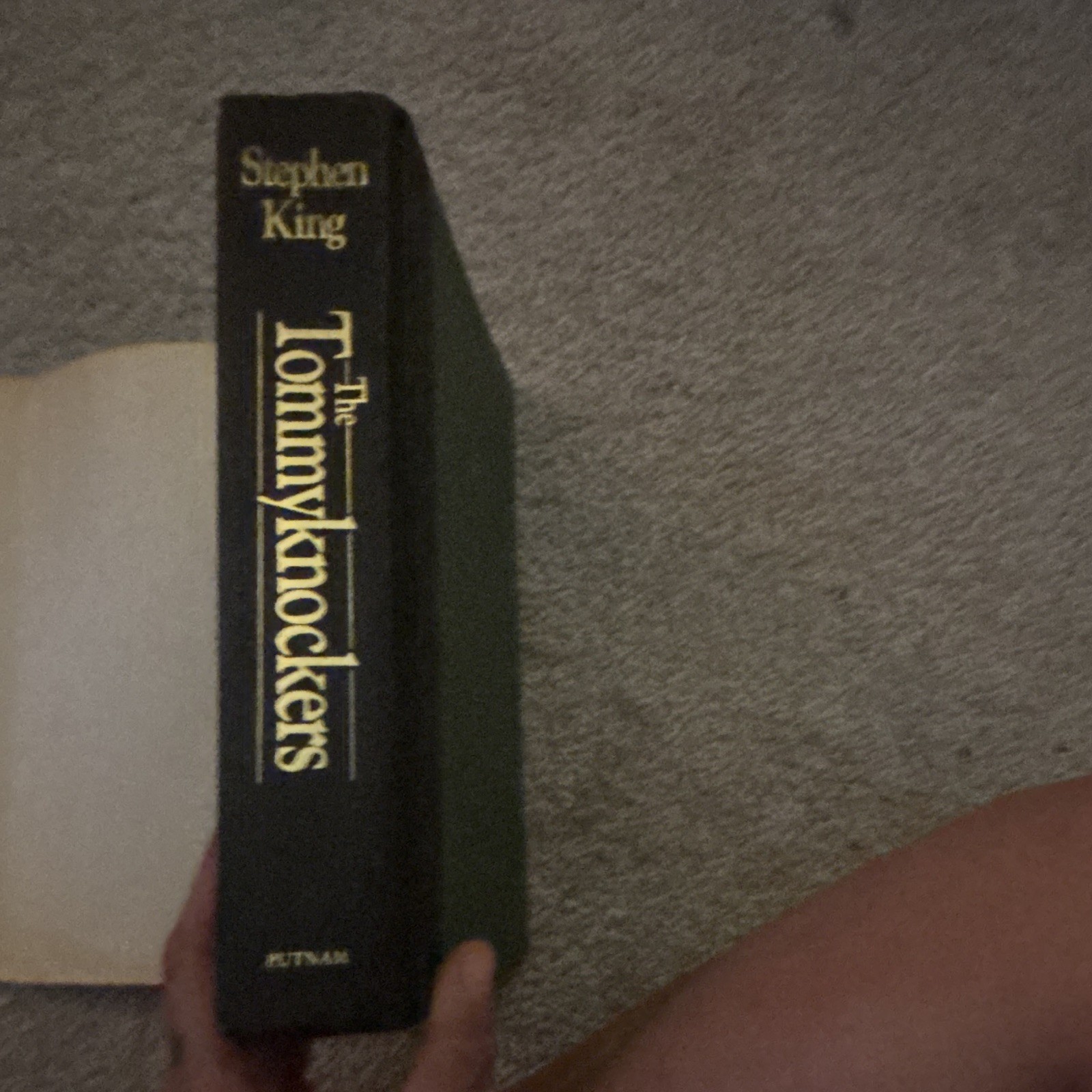 Stephen King The Tommyknockers 1987 Putnam Hardcover w/ Dust Jacket Horror