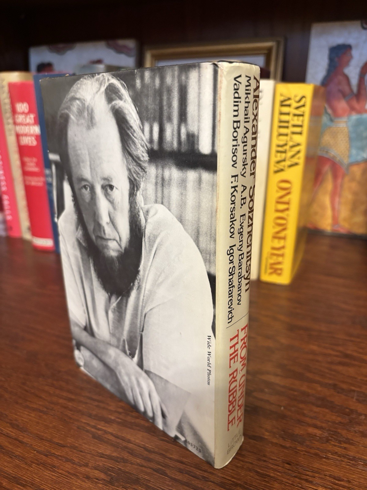From Under the Rubble. Alexander Solzhenitsyn. 1st HC Ptg. LB 1975. (Fine in VG+