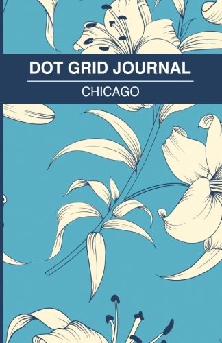DOT GRID JOURNAL – FLOWERS: SOFT COVER, 5.5 X 8.5 INCH, **BRAND NEW**