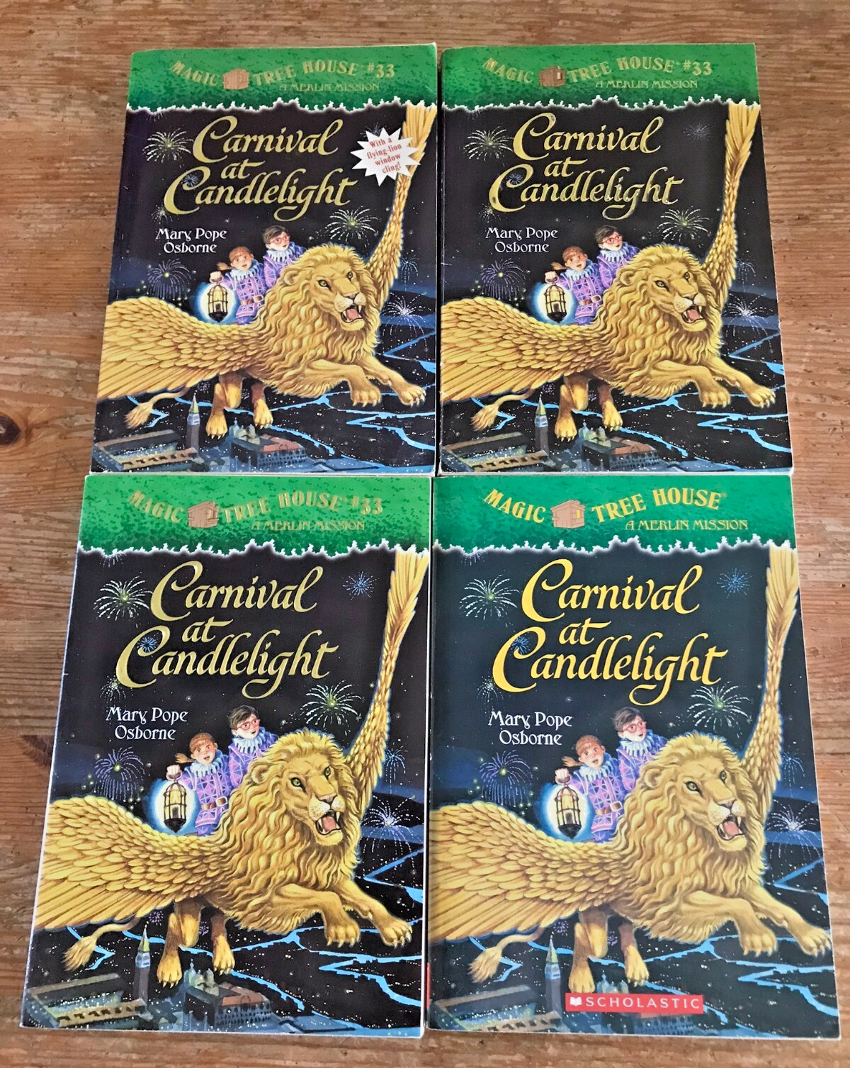 Carnival At Candlelight Magic Tree House Book Lot 4 Copies Paperback PB Teacher