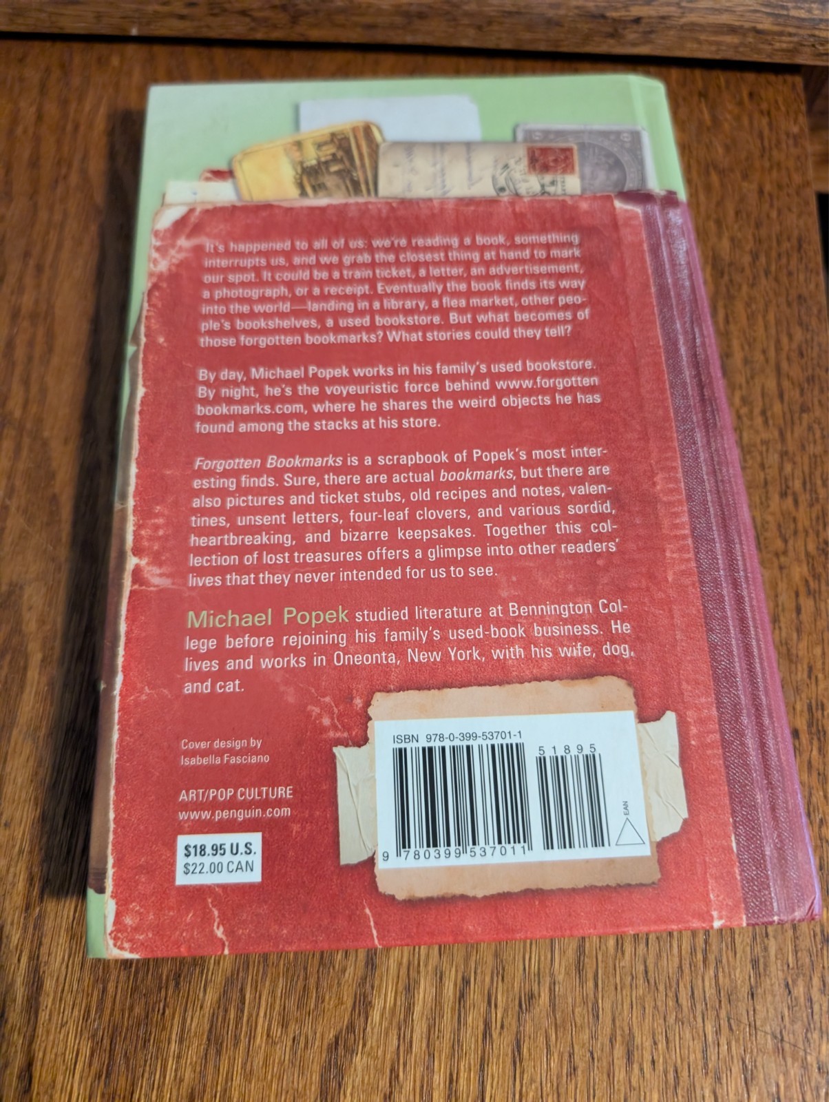 Forgotten Bookmarks: A Bookseller’s Collection of Odd Things Lost