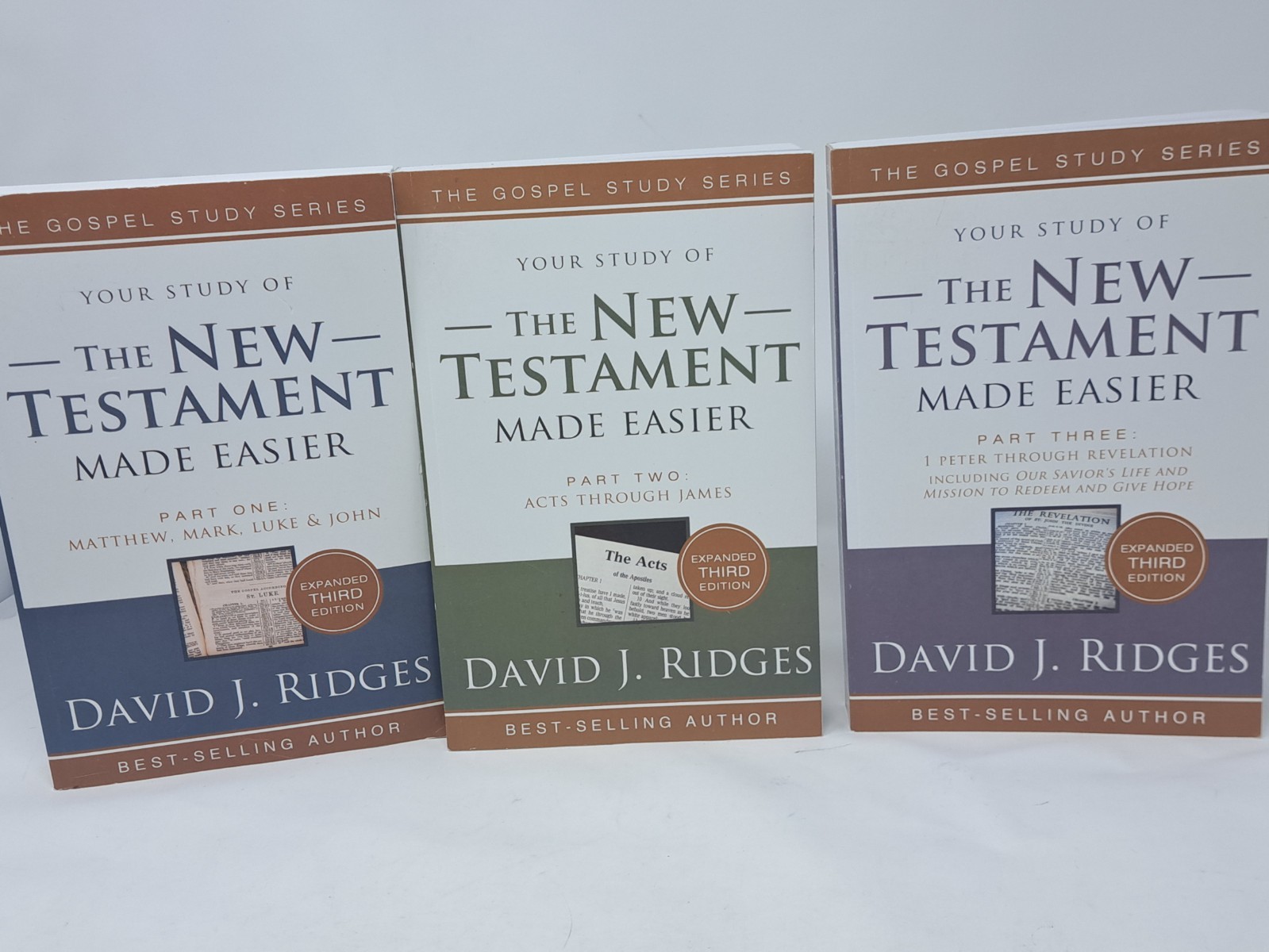 Your Studies Made Easier 10 Book Set LDS David Ridges New Testament BoM D&C