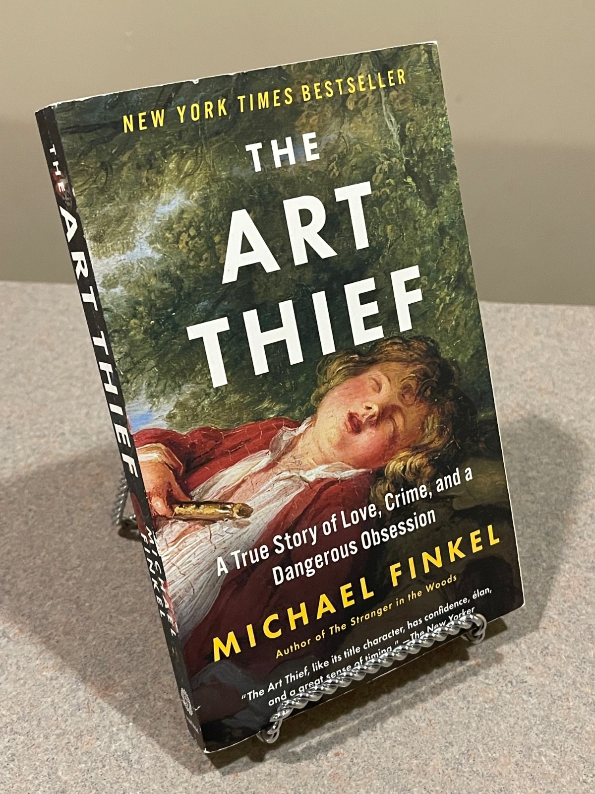 The Art Thief by Michael Finkel (Trade Paperback)