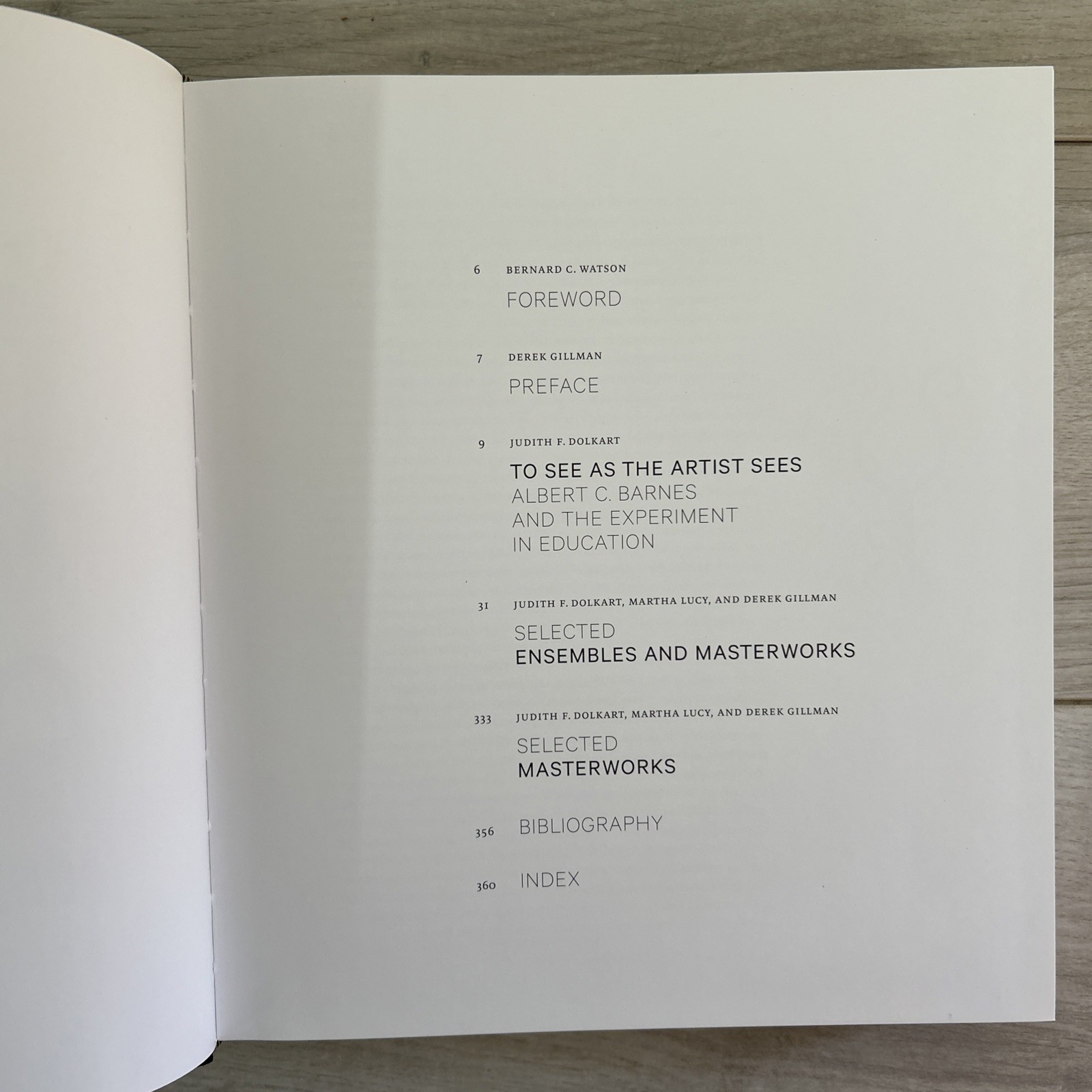 Masterworks of the Barnes Foundation by Dolkart, Judith F. B2