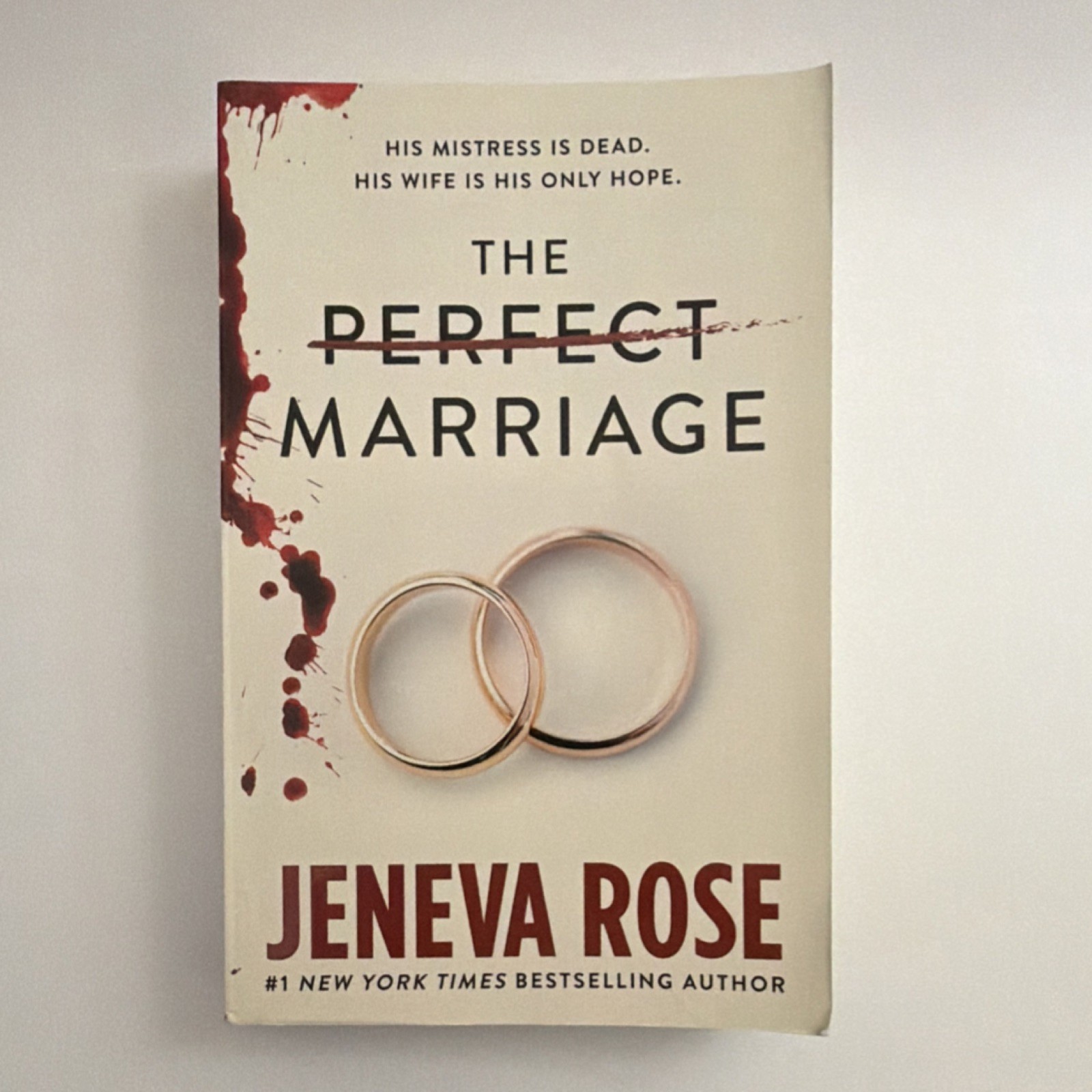 Jeneva Rose Thriller Paperback: The Perfect Marriage, Blackstone Publishing