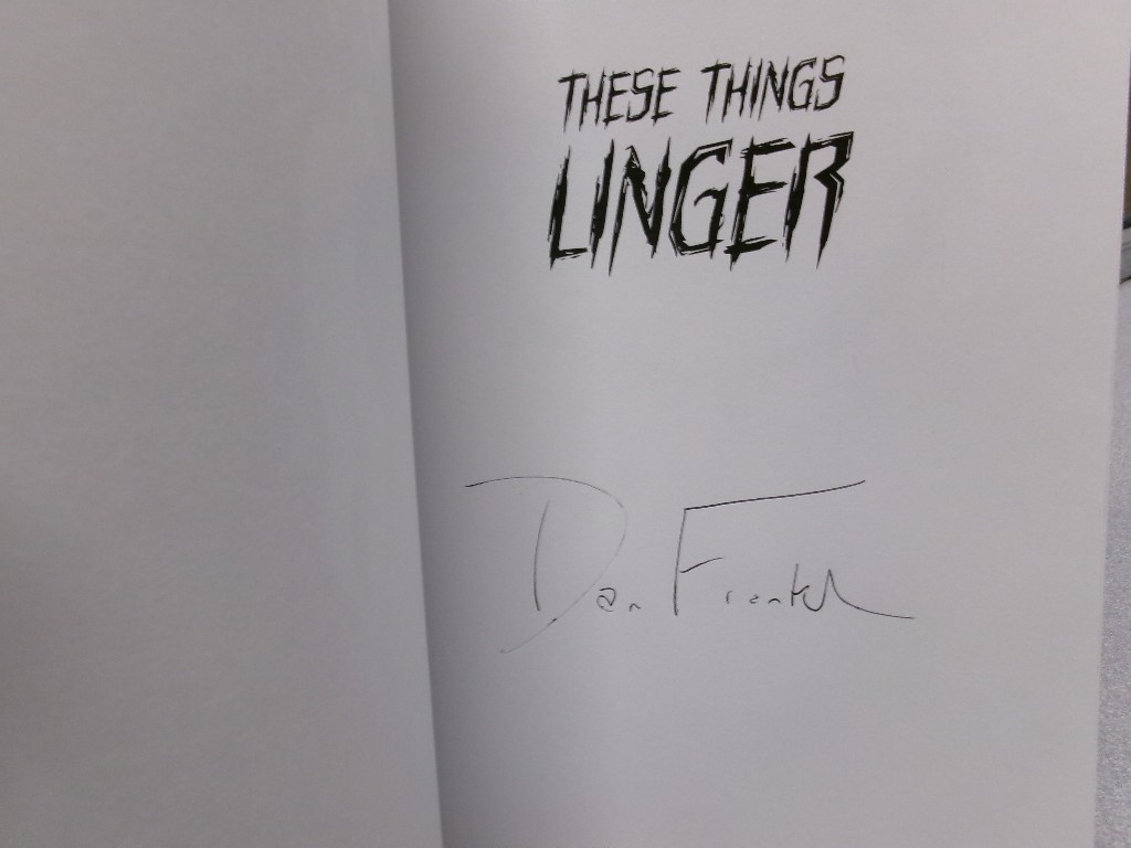 These Things Linger, Franklin, Dan,Publications, Cemetery Dance