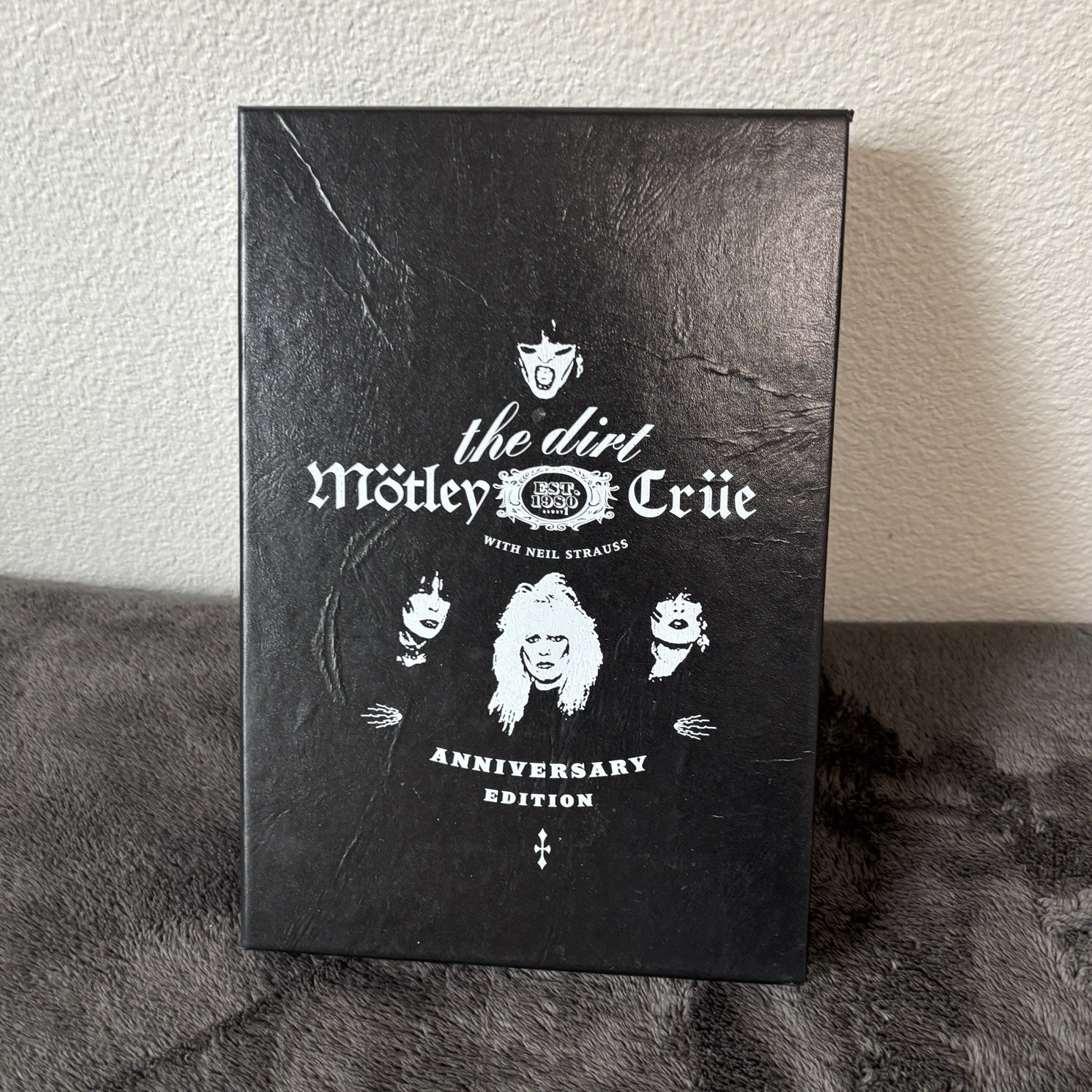 The Dirt by Mötley Crüe & Neil Strauss Hardcover Anniversary Edition Biography