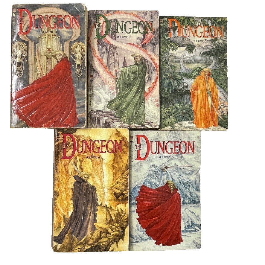 The Dungeon by Philip Jose Farmer – Volumes 1 2 3 4 6 – Bantam Spectra MM TPB Lo