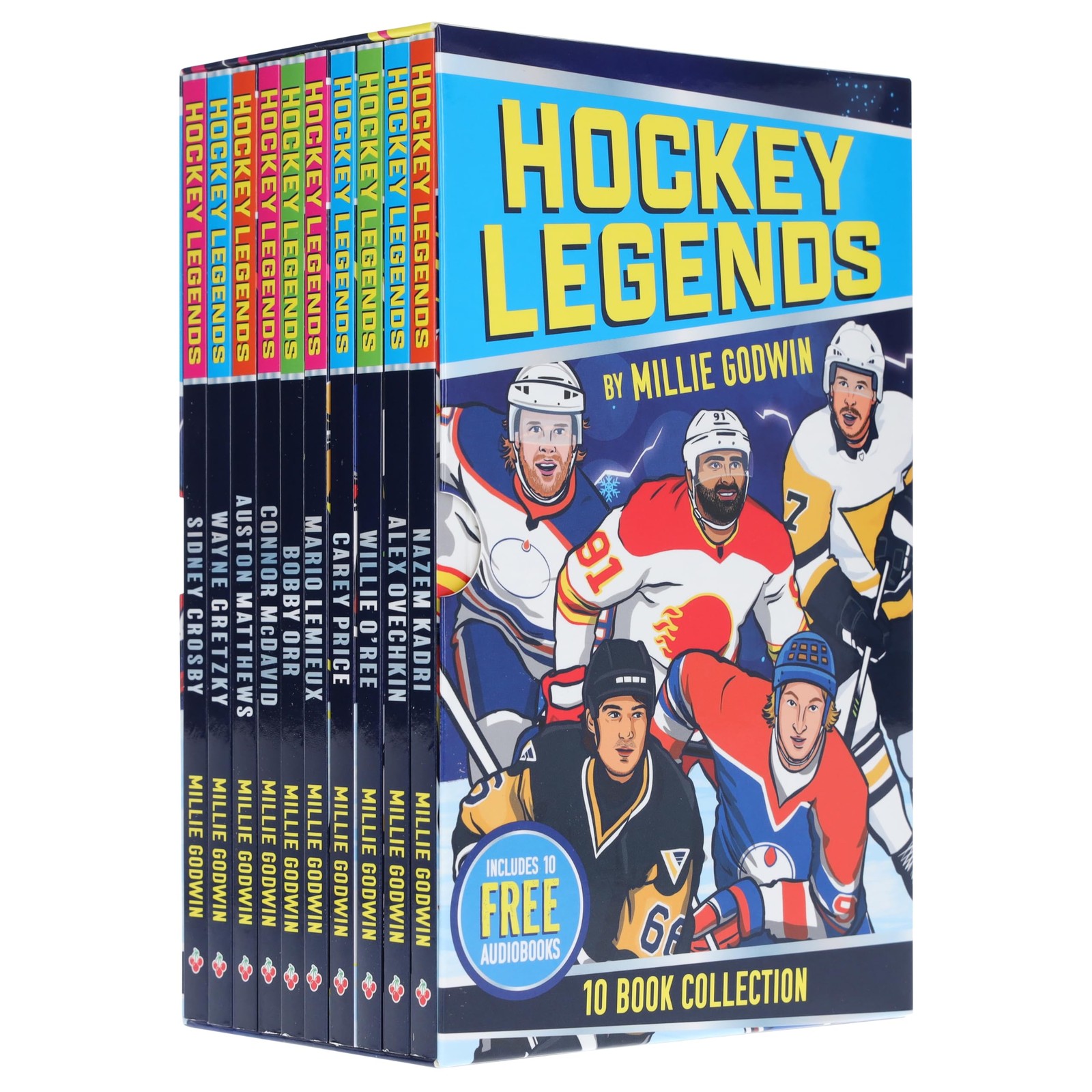 THE HOCKEY LEGENDS 10 BOOK COLLECTION (THE HOCKEY LEGENDS COLLECTI… Millie God