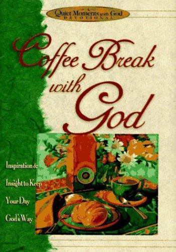 Coffee Break with God; Take A Break With- 9781562920340, David C Cook, hardcover