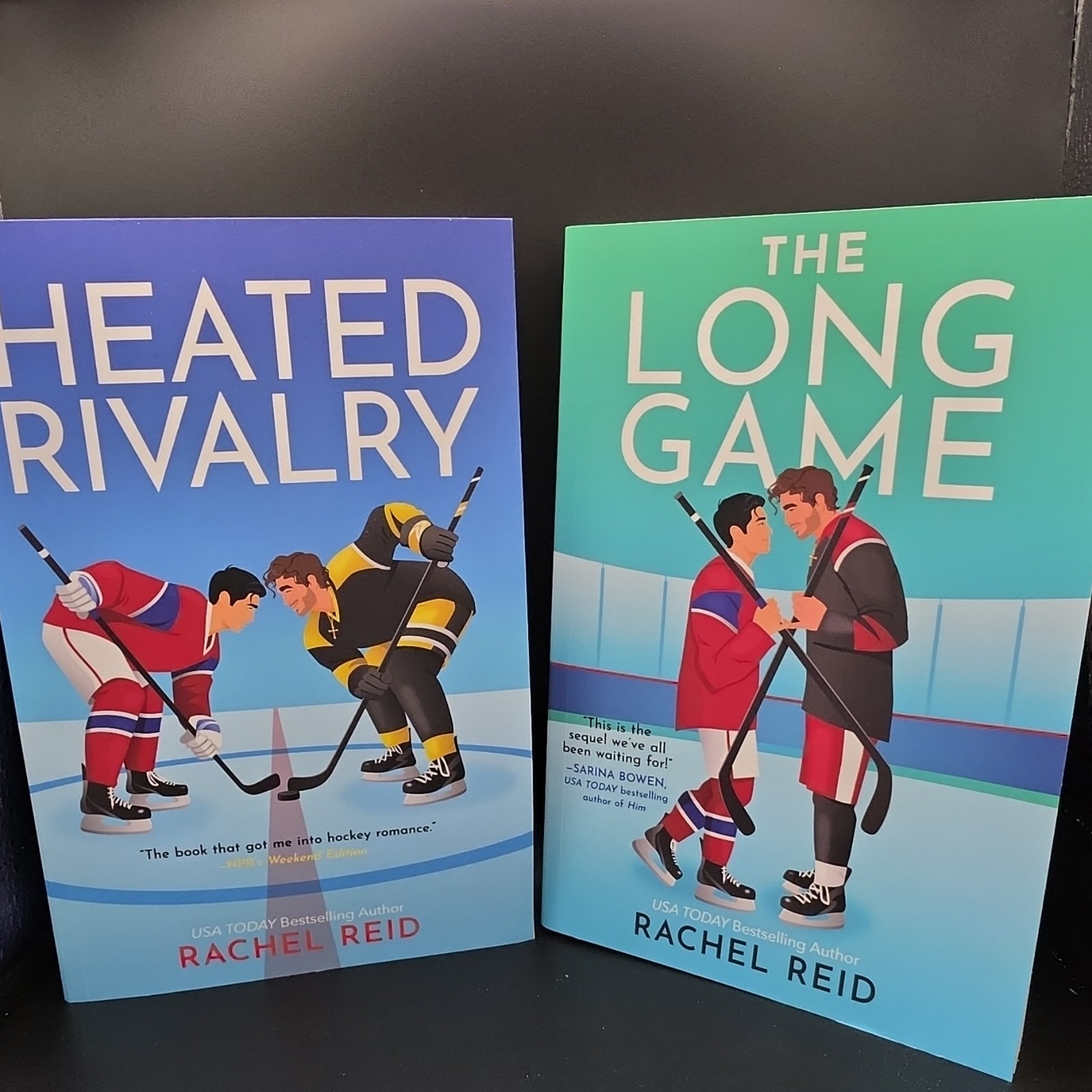 Rachel Reid Heated Rivalry & The Long Game Game Changers LGBT Sports Romance