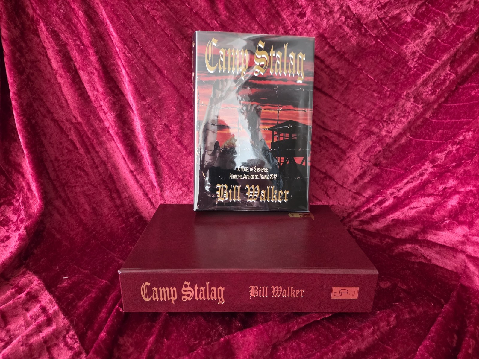 Camp Stalag by Bill Walker (2001, Hardcover) Signed LImited to 26 Lettered “PC”