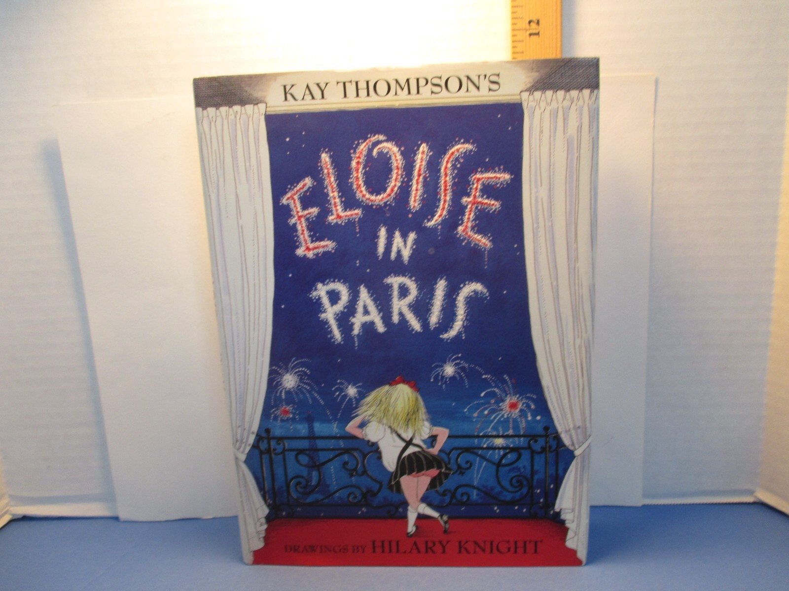 children’s picture book ELOISE IN PARIS by KAY THOMPSON illus KNIGHT rev 1999 ed