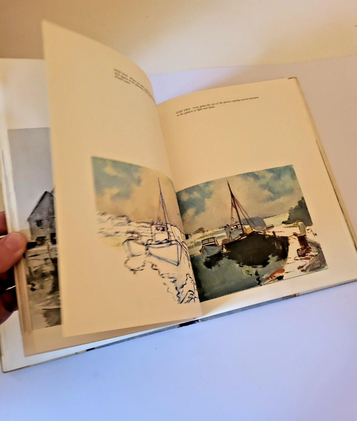 Painting Sea and Shore by Harry R. Ballinger Seascape Oil Technique Art Book
