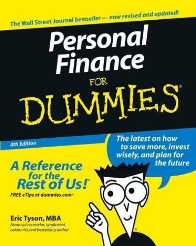 Personal Finance For Dummies – Eric Tyson, 9780764525902, paperback