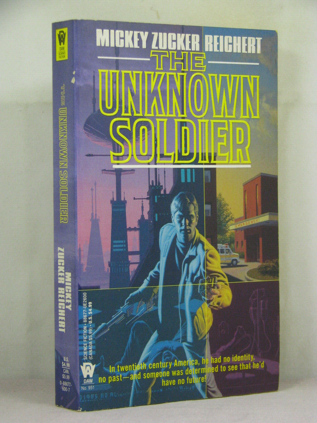 1st,signed by 2(author,artist)The Unkown Soldier by Mickey Zucker Reichert(1994)