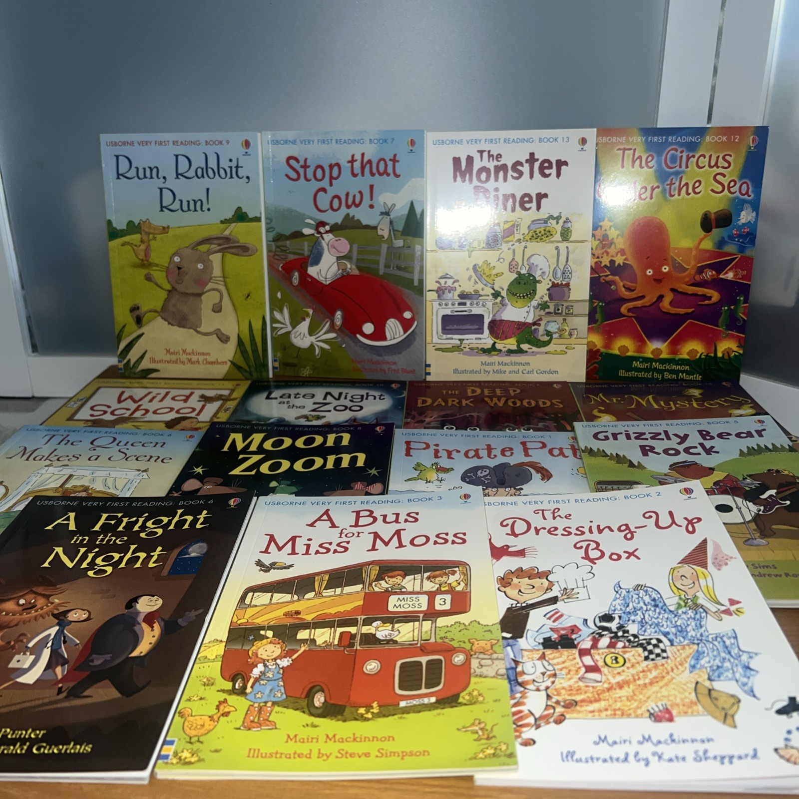 usborne very first reading set Of 15 Books