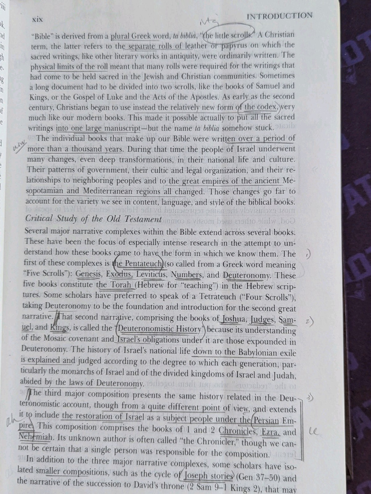 HarperCollins Study Bible New Revised Standard Version 1989 No Dust Jacket