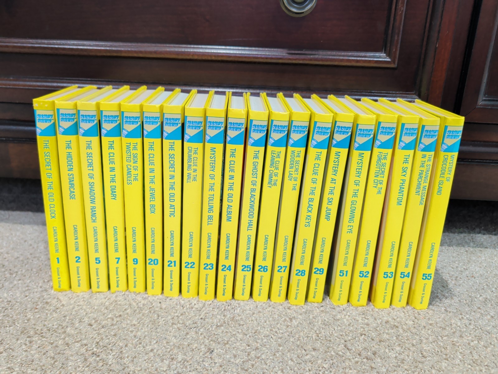 Nancy Drew Series by Carolyn Keene Lot of 20 Glossy Flashlight Books – Like New