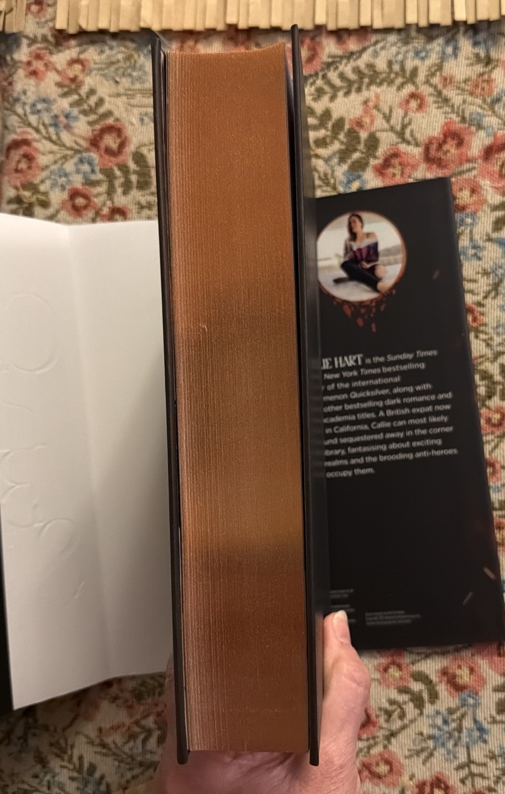Brimstone by Callie Hart (Fae & Alchemy 2) Signed 1st/1st HC Foiled Edges ￼