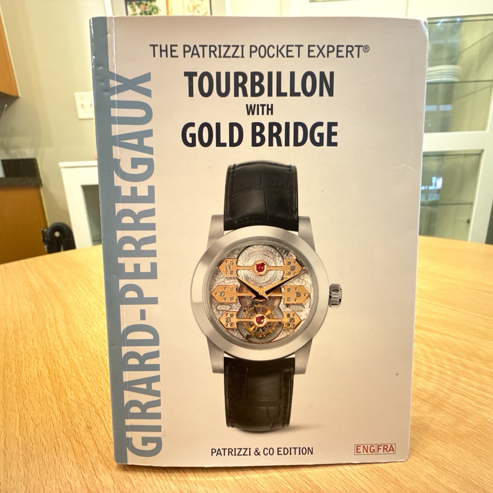 Tourbillon With Gold Bridge Patrizzi Signed Watch REFERENCE Book Guide Rare