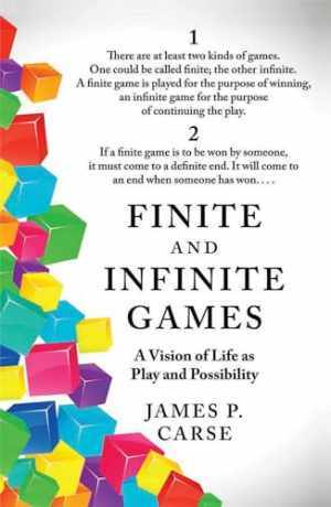 Finite and Infinite Games – Paperback, by Carse James – Good
