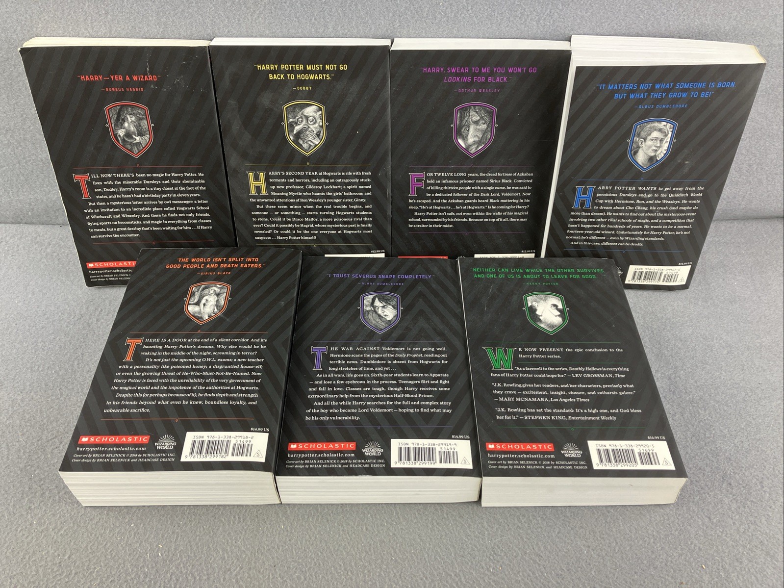 Special Edition Harry Potter Paperback Box Set – Paperback – GOOD No Box