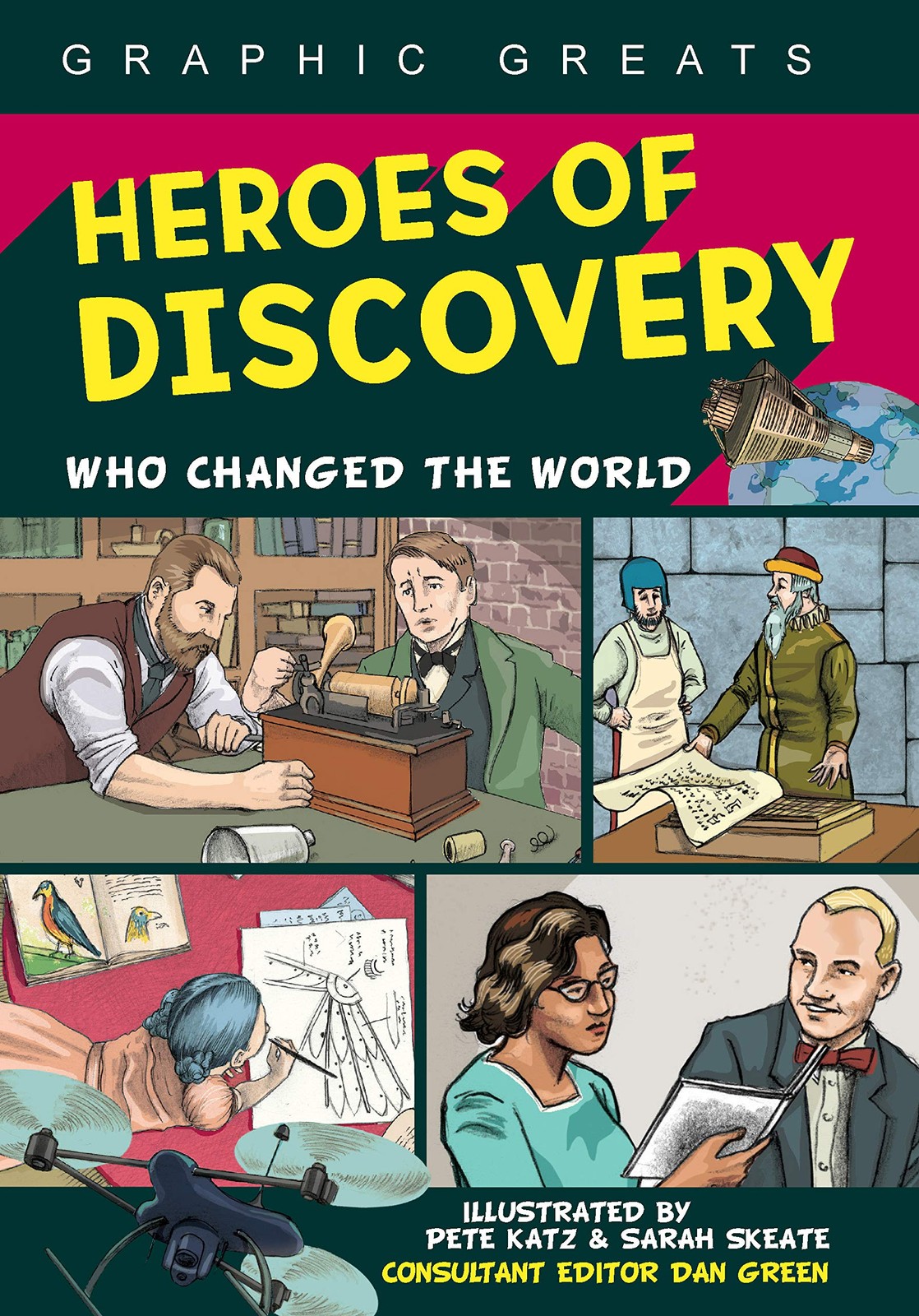 Heroes of Discovery: Who Changed the World (Graphic Greats) – paperback Katz…